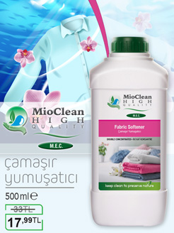 Mioclean Konsantre Yumuşatıcı 500 ML
